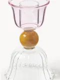 Подсвечник &klevering Perle из боросиликатного стекла, Ø 6 × В 10 см, Прозрачный — фото 3