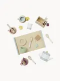 Kids Concept Набор игрушек Kids' Hub чайный сервиз деревянный, 21 предмет, поднос 25х15 см — фото 2