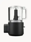 Измельчитель электрический аккумуляторный KitchenAid Go Cordless с ножом и венчиком, две скорости, чёрный матовый — фото 1