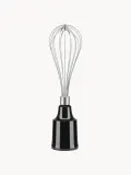 KitchenAid Блендер погружной Classic с мерной чашей 1 л, венчиком и измельчителем, набор 6 предметов, чёрный глянцевый — фото 2