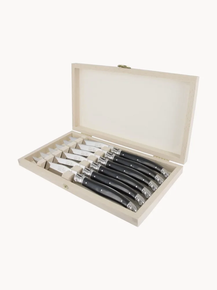 Laguiole by André Verdier Набор ножей Essentiel Classique из нержавеющей стали, 6 предметов, арт. G82192