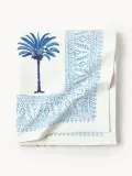 Les Ottomans Скатерть The Palms из хлопка с ручной росписью, 150х250 см — фото 1