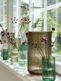 Lyngby Porcelaen Ваза Lyngby из выдувного стекла высотой 25 см, В 25 см, Серый — фото 6