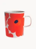 Marimekko Кружка Unikko, Ø 8 × В 10 см, 250 мл, Белый — фото 1