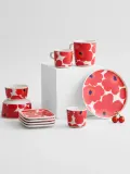 Marimekko Кружка Unikko, Ø 8 × В 10 см, 250 мл, Белый — фото 2