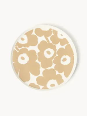 Marimekko Тарелка большая Unikko, Ø 25 см, Белый