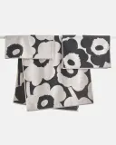 Marimekko Полотенце банное Unikko двустороннее, молочно-белое с антрацитовым — фото 2
