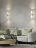 Maytoni Настенный светильник Antic Up&Down светло-бежевый прозрачный — фото 6