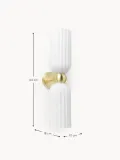 Maytoni Настенный светильник Antic Up&Down белый полупрозрачный — фото 2