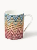 Missoni Кружка Jarris из китайского фарфора, Ø 8 × В 10 см, 370 мл, Белый — фото 1