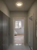 Nordlux Потолочный светильник Oja светодиодный плоский с диммированием, черный — фото 4