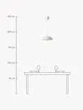 Design For The People Светильник подвесной Versale, Ø 35 × В 30 см, Белый — фото 2