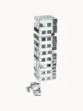 Philippi Настольная игра Wobble Tower Yap — падающая башня из прозрачного акрила, 8х28х8 см, прозрачная — фото 2
