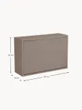 Коробка для хранения Mini ReCollector настенная, Ш 30 × В 20 см, Коричневый — фото 2