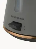 Rosendahl Чайник электрический Grand Cru с фильтром от накипи, 1,4 л, высота 29 см, серый с золотым — фото 3