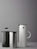 Stelton Френч-пресс EM77 с двойными стенками и стальным фильтром, 1 л, чёрный, дизайн Эрика Магнуссена — фото 2