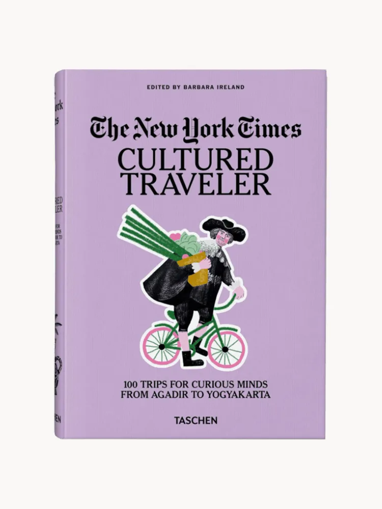 TASCHEN Книга-альбом The New York Times Cultured Traveler о 100 культурных местах для путешествий, 680 страниц, 17 х 24 см