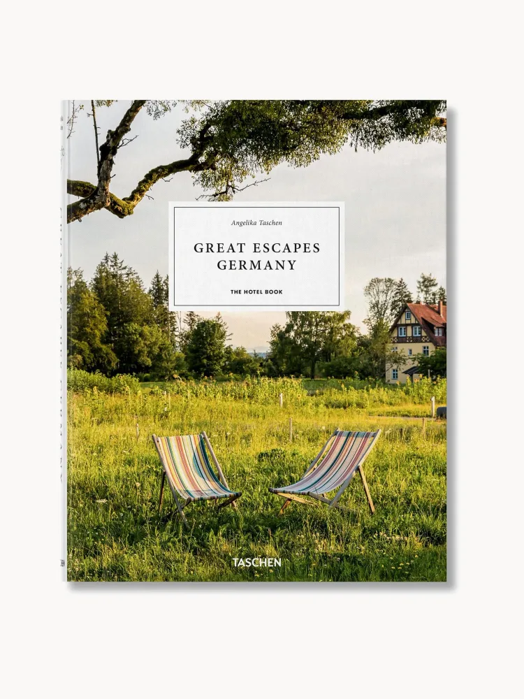 TASCHEN Книга-альбом Great Escapes Germany о самых атмосферных местах для отдыха в Германии, 360 страниц, 24 х 30 см
