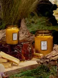 Ароматическая свеча Voluspa Japonica янтарь и сандаловое дерево — фото 4