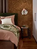 Westwing Collection Миска декоративная из мрамора Santorini, диаметр 18 см, Ø 18 × В 7 см, Тёмный зелёный — фото 6