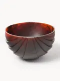 Westwing Collection Миска декоративная Jabu из полимерной смолы, коричневая — фото 2