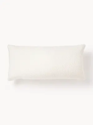 Westwing Collection Подушка декоративная Sofia из букле, 30х70 см, Ш 30 × Д 70 см, Приглушённый белый