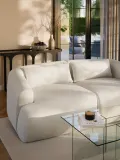 Westwing Collection Подушка декоративная Sofia из букле, 30х70 см, Ш 30 × Д 70 см, Приглушённый белый — фото 5