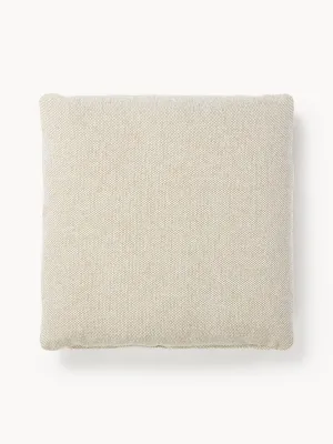 Westwing Collection Подушка декоративная Melva, 50х50 см, Ш 50 × Д 50 см, Светлый бежевый
