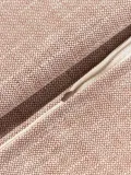 Westwing Collection Подушка декоративная Lennon из льняной смеси, 60х60 см, Ш 60 × Д 60 см, Rdzawoczerwony — фото 3