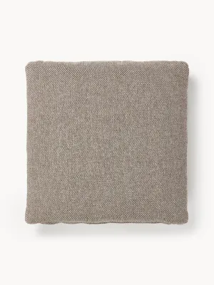 Westwing Collection Подушка декоративная Melva, 50х50 см, Ш 50 × Д 50 см, Greige