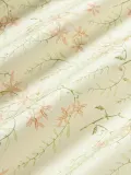 Westwing Collection Пододеяльник Leticia из хлопкового сатина, Ш 140 × Д 200 см, Светлый бежевый — фото 4