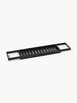 Westwing Collection Полка на ванну Kit, Ш 76 × В 4 см, Чёрный