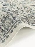 Westwing Collection Ковер Tiara ручного плетения для улицы, винтажный стиль, бежевые оттенки с серо-голубым, 80х150–200х300 см — фото 5