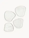 Westwing Collection Поднос декоративный Meringue из мрамора, 32 см, Ш 30 × Г 32 см, Белый мрамор — фото 4