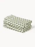 Westwing Collection Полотенце махровое Juniper с бахромой, гостевое полотенце XS, Ш 30 × Д 30 см, 2 шт., Приглушённый белый — фото 6