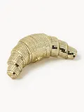 Westwing Collection Статуэтка Disco Croissant с зеркальной мозаикой, ширина 15 см — фото 1