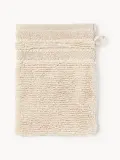 Westwing Collection Полотенце-рукавица банное Luxe, 2 шт, Светлый бежевый — фото 1