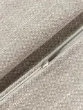 Westwing Collection Подушка декоративная Lennon из смесовой ткани со льном, 50х80 см, серая — фото 3