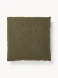 Westwing Collection Подушка декоративная Melva, 50х50 см, оливково-зеленая — фото 1