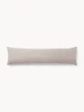 Westwing Collection Подушка декоративная Bellamie XL, Ш 30 × Д 115 см, Greige — фото 1