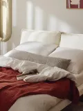 Westwing Collection Подушка декоративная Bellamie XL, Ш 30 × Д 115 см, Greige — фото 6