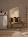Westwing Collection Корзина для белья плетеная Gabe, Ш 58 × В 26 см, Светлый коричневый — фото 8