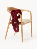Westwing Collection Подушка декоративная Dotty, Ш 60 × Г 20 см, Бордовый — фото 1