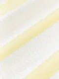 Westwing Collection Пододеяльник Lorena в полоску из хлопка ренфорсе, светло-желтый — фото 4