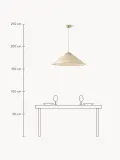 Westwing Collection Светильник подвесной Leora, Ø 52 × 26 см, Кремово-белый — фото 2