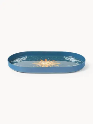 Westwing Collection Поднос декоративный Mystic с ручной росписью, 25х15 см