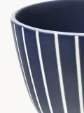 Westwing Collection Кашпо для цветов Elio, 23 см, Ø 24 × В 23 см, Тёмный синий — фото 2