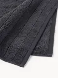 Westwing Collection Комплект махровых полотенец Luxe, 4 предм. (полотенце для рук, банное полотенце), Антрацитовый — фото 7