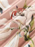 Westwing Collection Пододеяльник Flori из хлопкового сатина, Ш 155 × Д 220 см, Пыльный розовый — фото 2