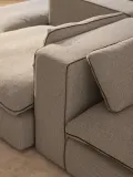 Westwing Collection Подушка декоративная Felix 40х80 см, Ш 40 × Д 80 см, Greige — фото 7